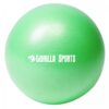 Gorilla Sports mini míč na pilates, 18 cm, zelený